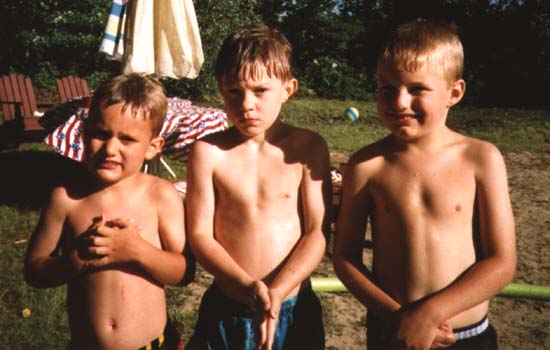 Three Wet Boys by Robert Lisak